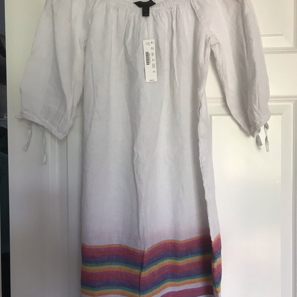 J.Crew Off Shoulder Beach Cover Up